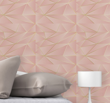 Geometrikus vonalak elegancia Tapéta Geometriai - TenStickers