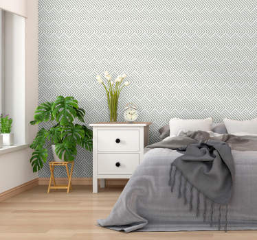 Halszálkás elegancia Tapéta Geometriai - TenStickers