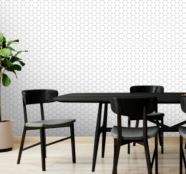 Méhsejt minta Tapéta Geometriai - TenStickers