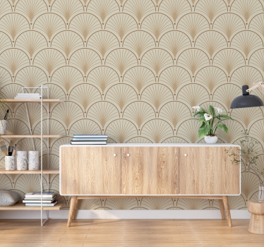 Art deco minta Tapéta klasszikus - TenStickers