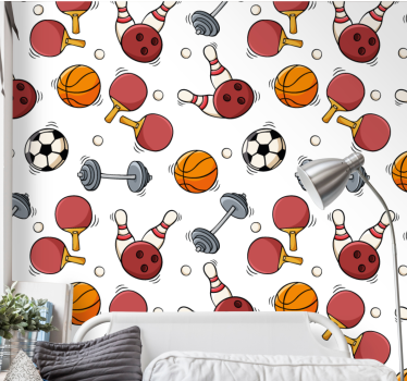 Sport minta Tapéta Modern - TenStickers