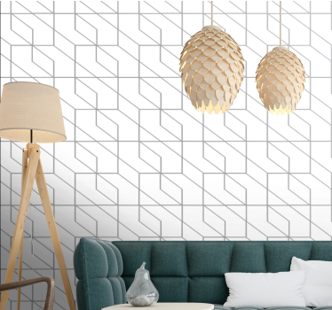 Stílusos mintás kivitel Tapéta Geometriai - TenStickers