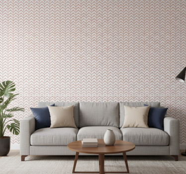 Zigzag és pontok tapéta geometriai - TenStickers